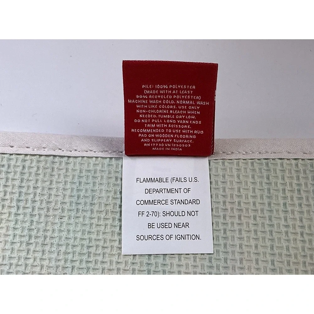 Wondershop‎ at Target Bath Rug Non Skid Christmas Trees Multi Color 17x24